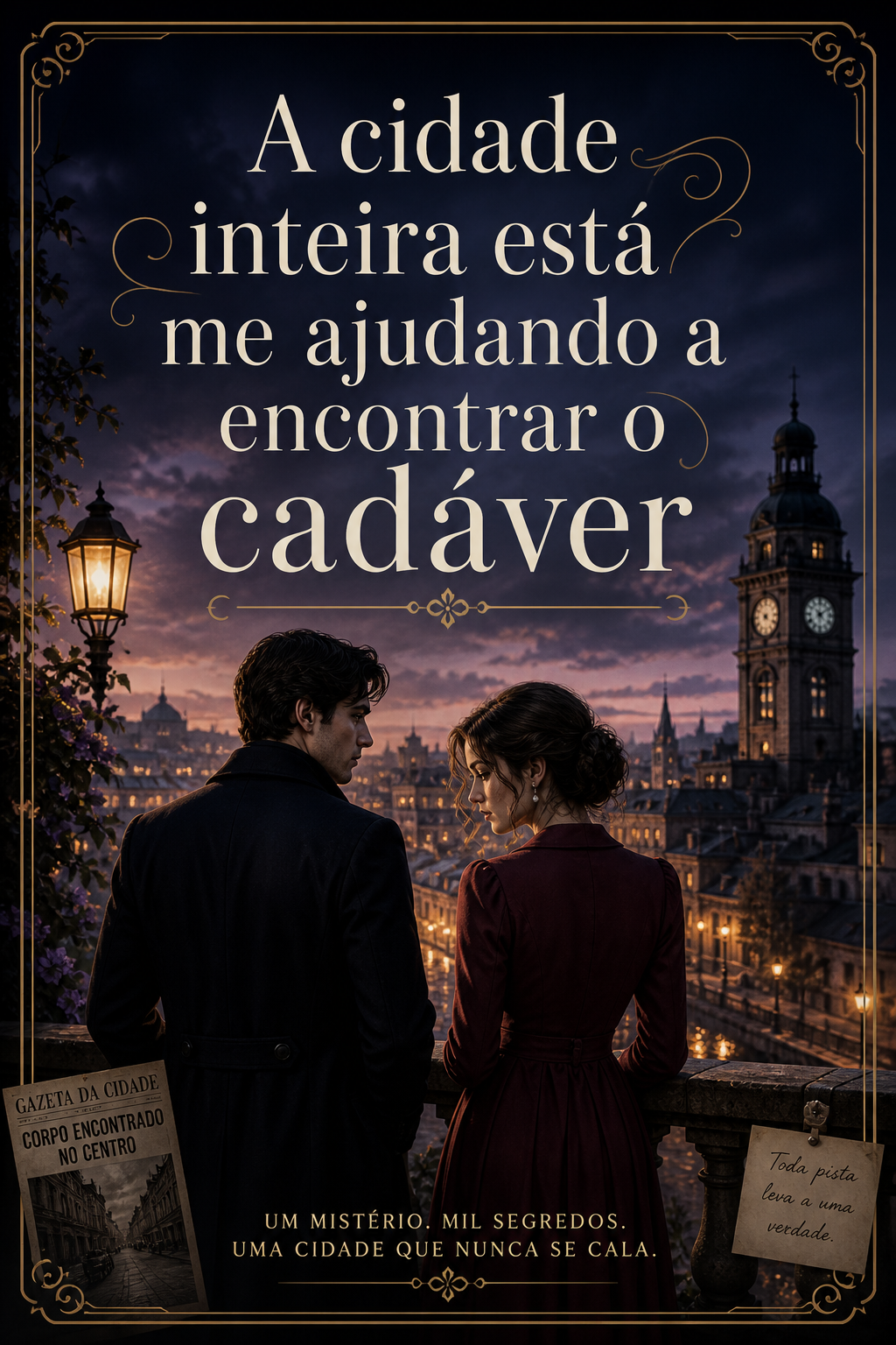 A cidade inteira está me ajudando a encontrar o cadáver